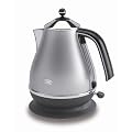 De'Longhi Icona KBO3001 Jug Kettle, 3kW, Satin Silver