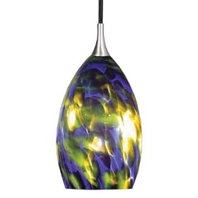 Milano - Mini Pendant Lighting Fixture or Track Lighting Pendant Fixture - Brushed Nickel... by Vaxcel Lighting