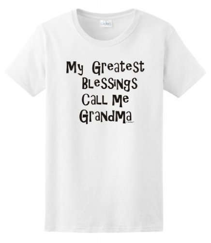 My Greatest Blessings Call Me Grandma Ladies T-Shirt