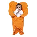 Wallaboo Fleur Wrapper (Sun Orange)