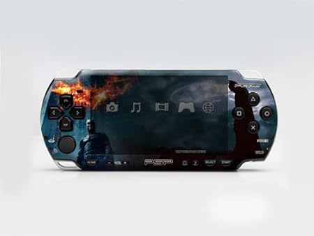 The Batman PSP (Slim) Dual Colored Skin Sticker, PSP 2000