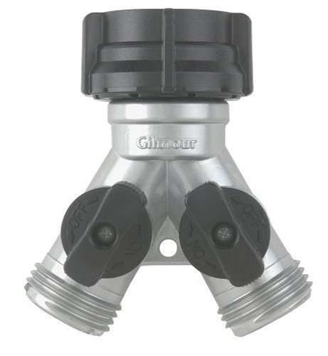 Gilmour Die-Cast Metal 2-Way Shut-off Valve, #15