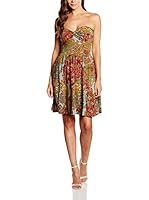 Purple Jam Vestido (Rojo / Marrón)