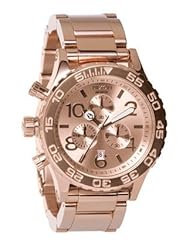 Nixon 42 20 Chrono Watch Rose