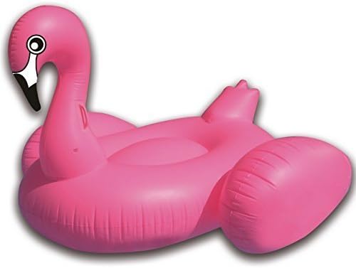 Giant Flamingo Inflatable Pool Toy- 80 Inches USA Seller. by Giant Equipment Ltd