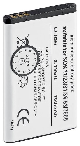 1aTTack  Ersatzakku f&uuml;r Nokia 1100/6230 700 mAh Preisvergleich