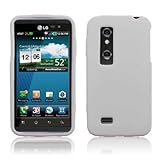 LG Thrill 4G P925 / Optimus 3D P920 - White Soft Silicone Skin [AccessoryOn ....