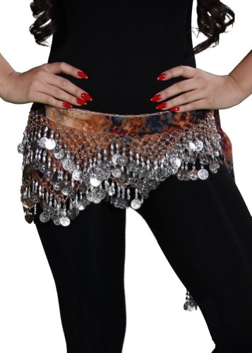   Belly Dance Triangular Design Pattern Hip Scarf
