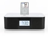 Cygnett GrooveMove Speaker System and Alarm Clock for iPod (Black/White)