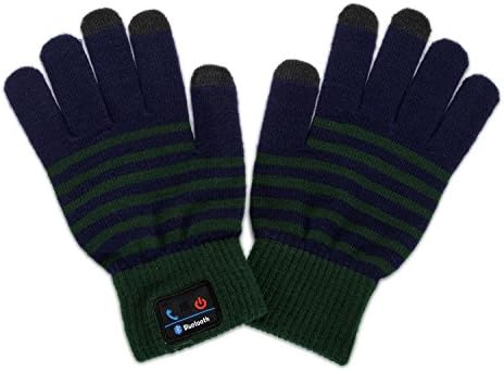 Audiopho Deluxe Wireless Bluetooth Gloves with Built-in Stereo Speaker and Microphone for Iphone 6, 6 Plus, 5s 5c 4s 4, Ipad 2 3 4 New Ipad Air, Ipad Mini, Ipod, Android, Samsung Galaxy Note4 Note3 S6 S5 S4, HTC, LG, Nokia, Blackberry, Sony, Motorola, Smart Phones (Black)