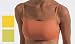 Sexy Microfiber Single Strap Sports Bra Top - W/ Stretchable Lycra