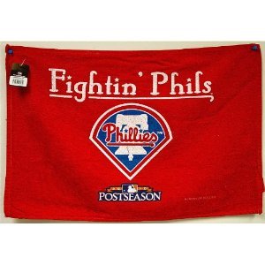 Philadelphia Phillies MLB Fightin' Phils 2010 Postseason Red Rally Towel