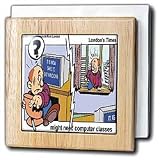 MIGHT NEED COMPUTER LESSONS - 6 Inch Tile Napkin Holder