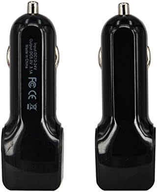 FruitFans PowerDriver 4.8A/24W 2-Smart Port USB Car Charger Portable Fast Battery Pack Car Charger Compatible to iPhone , Samsung