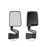 Rugged Ridge 11015.01 Black LED Mirror - Pair