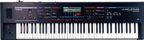 【ケース+X型スタンド+ダンパーペダル他、5点セット】Roland/ローランド JUNO-STAGE シンセサイザー