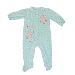 Buy Absorba Velour Onesie Butterfly Bodysuit (6 Months) by Absorba