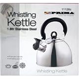 from Prima WHISTLING KETTLE 1.8 LITRE STAINLESS STEEL SILVER Model 11126c