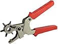 SE 7924LP Heavy-Duty Leather Hole Punch Tool, 2.0 - 4.5 mm