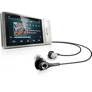 Philips GoGear Muse 8 GB MP3 Player (Silver)