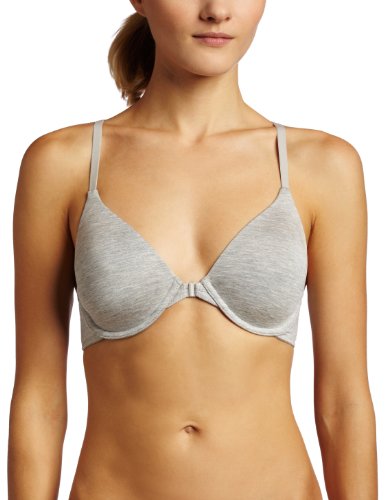 Le Mystere Heather Racerback Bra, Gray, 34C