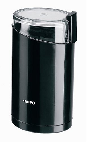 Krups 203-42 Fast Touch Coffee Grinder, Black