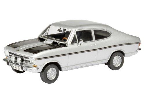 Dickie-Schuco 450354700 - Schuco - Opel Kadett B, silber 1:43 Coup&eacute;, Limited Edition: 1.000 St&uuml;ck, Klarsichtvitrine mit Sammlerumkarton