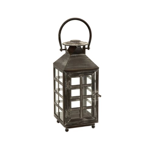 16 Mission Style Weathered Candle Lantern