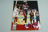 Rockets Clyde The Glide Drexler Signed 8x10 Photo Psa - Autographed NBA Photos