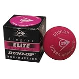 Dunlop Sports Squash Singles White Dot Hardball by 