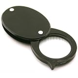 Folding Pocket Magnifier 5x .75" Lens