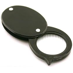 Folding Pocket Magnifier 5x .75" Lens