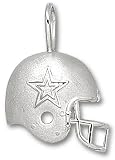 NFL Dallas Cowboys Sterling Silver Helmet Pendant
