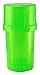 HGB MedTainer Storage Container w/Built-in Grinder - Transparent Green