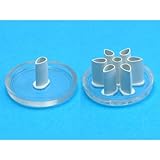 Eyelet Cutter Set 2 Pieces-Petal/6 Petals
