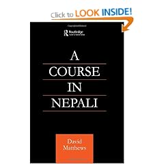 Course in Nepali (Curzon Soas Books)