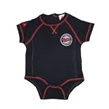 MLB Minnesota Twins Baby / Infant One-Piece Bodysuit / Romper / Onesie with Embroidered Logo - Blue (Size: 3/6)