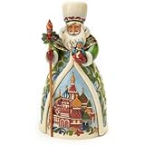 Jim Shore Heartwood Creek from Enesco Russian Santa Figurine 7 IN