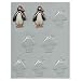 Penguins Candy Mold
