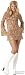 Adult Disco Doll Halloweeen Costume (Large 10-12)