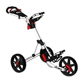 New! Clicgear Model 2.0 Push Carts - Silver