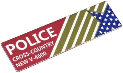 Car 3D Decorative Aluminium Alloy Decal Emblem Badge Fit for All Models Police