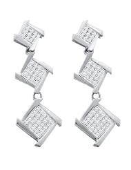 0.30CTW DIAMOND MICRO PAVE EARRINGS