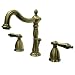 Kingston Brass KB1973AL Heritage Widespread Lavatory Faucet, Vintage Brass (Not CA/VT Compliant)