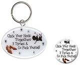 Naughty Oz Click your heels Keychain /Collectors Gift Set