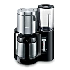 Siemens TC86503 Kaffeemaschine / 1100 Watt / 8-12 Tassen / Edelstahl-Thermokane / schwarz