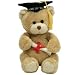 TY Beanie Babies Scholar - Graduation Bear with Diploma