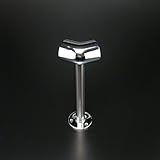 e-kanamono 足掛金物 CPB-4 足掛ブラケット 50mm 135度コーナー用 クローム