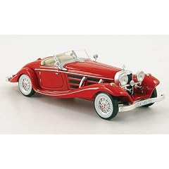Mercedes 540K Roadster, rot, 1936, Modellauto, Fertigmodell, MCW-SC04 1:43