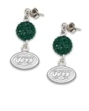 NFL New York Jets LogoArt Ovation Earrings